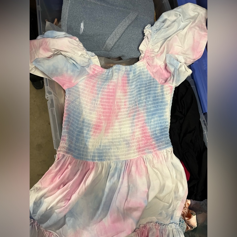 Ivy City Co Cotton Candy Dress - Like New 🩵💓 - Picture 8 of 9